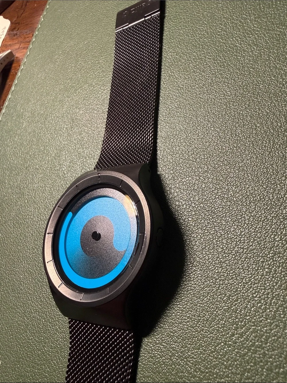 Ziiiro Mercury black/ocean watch